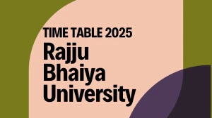 Rajju Bhaiya University Time Table 2025 Announced @ prsuniv.ac.in Details Here Rajju Bhaiya University Time Table 2025 Announced @ prsuniv.ac.in Details Here