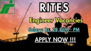 RITES Engineer Recruitment 2025 - Apply Online for 02 Posts Before May 20 RITES Engineer Recruitment 2025 - Apply Online for 02 Posts Before May 20