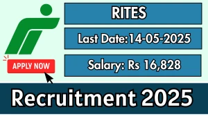 RITES Resident Engineer Recruitment 2025 - Apply Online