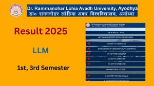 RMLAU Result 2025 Released at rmlauexams.in Direct Link to Download 1st, 3rd Semester Result RMLAU Result 2025 Released at rmlauexams.in Direct Link to Download 1st, 3rd Semester Result