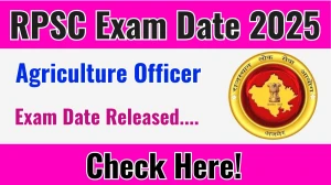 RPSC Agriculture Officer Exam Date 2025 Announced at rpsc.rajasthan.gov.in Exam details here RPSC Agriculture Officer Exam Date 2025 Announced at rpsc.rajasthan.gov.in Exam details here