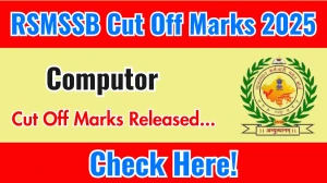 RSMSSB Computor Cut Off Marks 2025 has released: Check Cut off Marks here rsmssb.rajasthan.gov.in RSMSSB Computor Cut Off Marks 2025 has released: Check Cut off Marks here rsmssb.rajasthan.gov.in