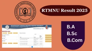 RTMNU Result 2025 Released at rtmnuresults.org Direct Link to Download 1st, 3rd and 5th Semester Result