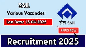 SAIL Retired Officers Recruitment 2025 - Apply Offline for Retired Officers Posts