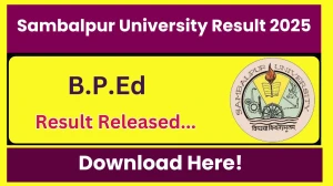 Sambalpur University Result 2025 Released at suniv.ac.in Direct Link to Download 1st, 3rd Semester Result Sambalpur University Result 2025 Released at suniv.ac.in Direct Link to Download 1st, 3rd Semester Result