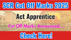 SCR Act Apprentice Cut Off Marks 2025 has released: Check Cut off Marks here scr.indianrailways.gov.in SCR Act Apprentice Cut Off Marks 2025 has released: Check Cut off Marks here scr.indianrailways.gov.in