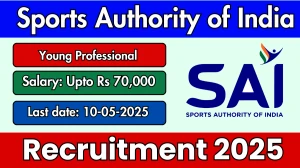 Sports Authority of India Young Professional Recruitment 2025 - Apply Online for 35 Posts Sports Authority of India Young Professional Recruitment 2025 - Apply Online for 35 Posts