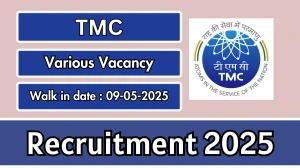 TMC Recruitment 2025 - Walk in for 06 Assistant Administrative officer, Driver and More Posts