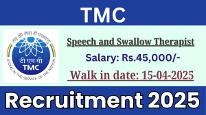 TMC Various Recruitment 2025 - Walk in for 01 Speech and Swallow Therapist Posts