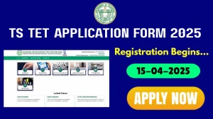 TS TET Registration Begins 2025 - Check Application Form, Dates, Apply Online at tgtet.aptonline.in