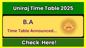 Uniraj Time Table 2025 Announced @ uniraj.ac.in Details Here