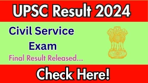 UPSC CSE Final Result 2024 Out at upsc.gov.in, Direct Link to Download Result PDF Here