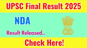 UPSC NDA Final Result 2024 Out at upsc.gov.in, Direct Link to Download Result PDF Here
