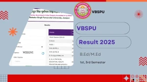 VBSPU Result 2025 Released at vbspu.ac.in Direct Link to Download 1st, 3rd Semester Result VBSPU Result 2025 Released at vbspu.ac.in Direct Link to Download 1st, 3rd Semester Result