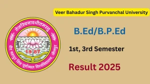 VBSPU Result 2025 Released at vbspu.ac.in Direct Link to Download 1st, 3rd Semester Result