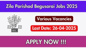 Zila Parishad Begusarai Recruitment 2025 - Apply Offline for 07 LDC, Accountant, More Posts Before April 26