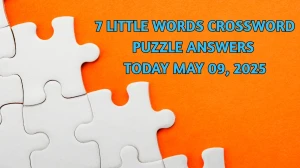7 Little Words Crossword Puzzle Answers Today May 09 2025