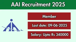AAI Member Recruitment 2025 - Apply Online