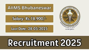 AIIMS Bhubaneswar Project Technical Support I Recruitment 2025 - Apply Offline