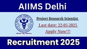 AIIMS Delhi Project Research Scientist I Recruitment 2025 - Apply Online AIIMS Delhi Project Research Scientist I Recruitment 2025 - Apply Online