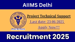 AIIMS Delhi Project Technical Support ll Recruitment 2025 - Apply Offline