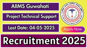AIIMS Guwahati Project Technical Support III Recruitment 2025 - Apply Online for 06 Posts AIIMS Guwahati Project Technical Support III Recruitment 2025 - Apply Online for 06 Posts