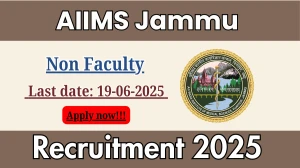 AIIMS Jammu Non Faculty Recruitment 2025 - Apply Online