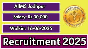 AIIMS Jodhpur Palliative Care Nurse Recruitment 2025 – Walk in