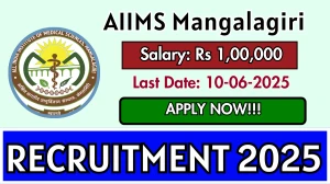 AIIMS Mangalagiri Recruitment 2025 - Apply Online for 05 Data Manager, Psychiatric Nurse and Other Posts