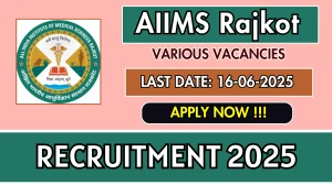 AIIMS Rajkot Recruitment 2025 - Apply Offline for 06 Coordinator, Field Data Collector Posts AIIMS Rajkot Recruitment 2025 - Apply Offline for 06 Coordinator, Field Data Collector Posts