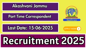 Akashvani Jammu Part Time Correspondent Recruitment 2025 - Apply Offline Akashvani Jammu Part Time Correspondent Recruitment 2025 - Apply Offline
