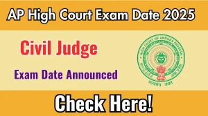 AP High Court Civil Judge Exam Date 2025 Announced at aphc.gov.in Exam details here AP High Court Civil Judge Exam Date 2025 Announced at aphc.gov.in Exam details here