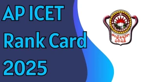 AP ICET Rank Card 2025 Out at cets.apsche.ap.gov.in How to check Rank Card Here