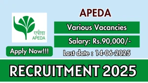 APEDA Recruitment 2025 - Apply Offline for 10 Scientist, Consultant and More Posts APEDA Recruitment 2025 - Apply Offline for 10 Scientist, Consultant and More Posts