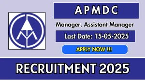 APMDC Recruitment 2025 - Apply Offline for 09 Manager, Assistant Manager Posts APMDC Recruitment 2025 - Apply Offline for 09 Manager, Assistant Manager Posts