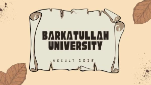Barkatullah University Result 2025 Released at bubhopal.ac.in Direct Link to Download 1st, 2nd, 3rd, 5th, 6th, 7th, 8th Semester Result