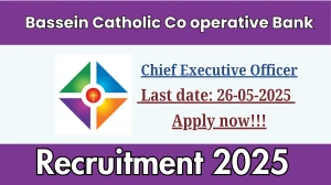 Bassein Catholic Co operative Bank Chief Executive Officer Recruitment 2025 - Apply Offline Bassein Catholic Co operative Bank Chief Executive Officer Recruitment 2025 - Apply Offline