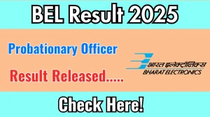 BEL Probationary Officer Result 2025 Out at bel-india.in, Direct Link to Download Result PDF Here BEL Probationary Officer Result 2025 Out at bel-india.in, Direct Link to Download Result PDF Here