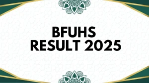 BFUHS Result 2025 Released at bfuhs.ac.in Direct Link to Download PG Course Result BFUHS Result 2025 Released at bfuhs.ac.in Direct Link to Download PG Course Result