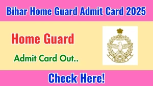 Bihar Home Guard Admit Card 2025 Released Download Link onlinebhg.bihar.gov.in