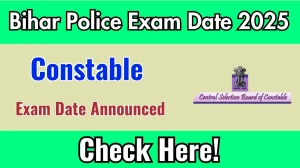 Bihar Police Constable Exam Date 2025 Announced at csbc.bihar.gov.in Exam details here Bihar Police Constable Exam Date 2025 Announced at csbc.bihar.gov.in Exam details here