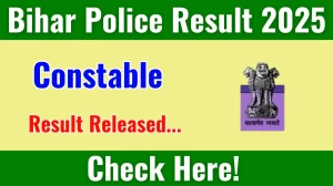 Bihar Police Constable Final Result 2025 Out at csbc.bih.nic.in, Direct Link to Download Result PDF Here Bihar Police Constable Final Result 2025 Out at csbc.bih.nic.in, Direct Link to Download Result PDF Here