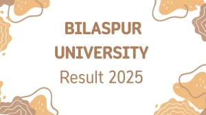 Bilaspur University Result 2025 Released at bilaspuruniversity.ac.in Direct Link to Download 1st Semester Result Bilaspur University Result 2025 Released at bilaspuruniversity.ac.in Direct Link to Download 1st Semester Result