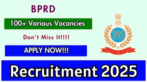 BPRD Recruitment 2025 - Apply Offline for 141 Junior Analyst, Constable and Other Posts