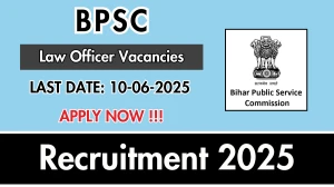 BPSC Law Officer Recruitment 2025 - Apply Online for 01 Posts BPSC Law Officer Recruitment 2025 - Apply Online for 01 Posts