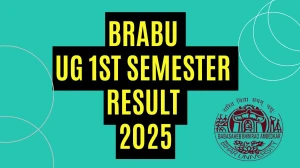 BRABU UG 1st Semester Result 2025 Released at brabu.net Direct Link to Download UG Semester Result