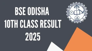 BSE Odisha 10th Class Result 2025 Out at bseodisha.ac.in How to check Results Here