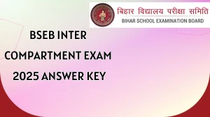 BSEB Inter Compartment Exam 2025 Answer Key OUT at biharboardonline.com Download PDF