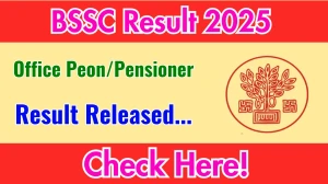 BSSC Office Peon/Pensioner Result 2025 Out at bssc.bihar.gov.in, Direct Link to Download Result PDF Here