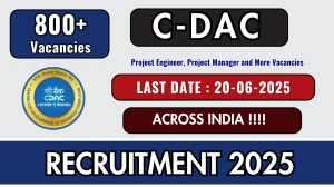 C-DAC Recruitment 2025 - Apply Online for 848 Project Engineer, Project Manager and More Posts C-DAC Recruitment 2025 - Apply Online for 848 Project Engineer, Project Manager and More Posts